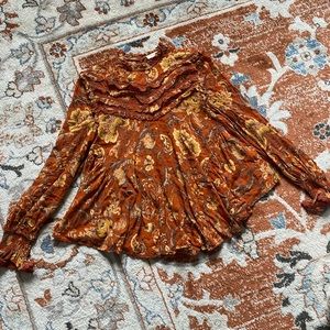 Spell & the gypsy long sleeve swing top